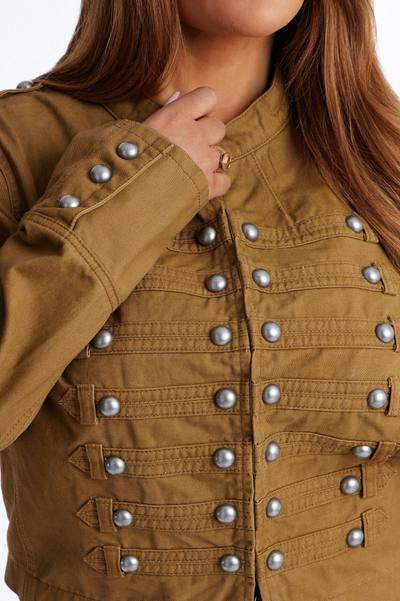 Stand For Something Twill Militant Conductor Jacket - Moss