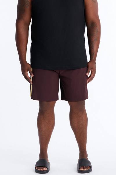 Everyday Stretch Paneled Boardshorts 9″ - Brown