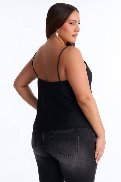 Elissa Airflow Camisole Top - Black
