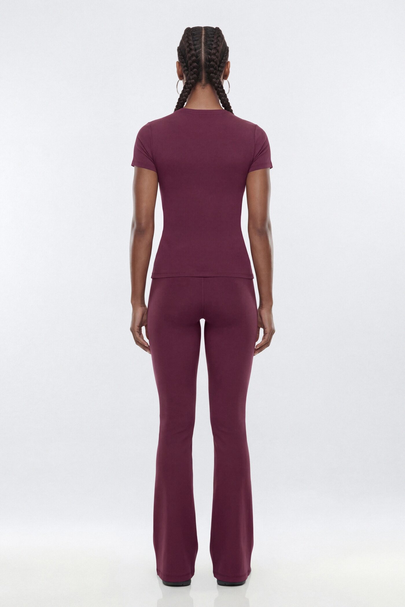 ProStretch™ Short Sleeve Sports Top - Merlot
