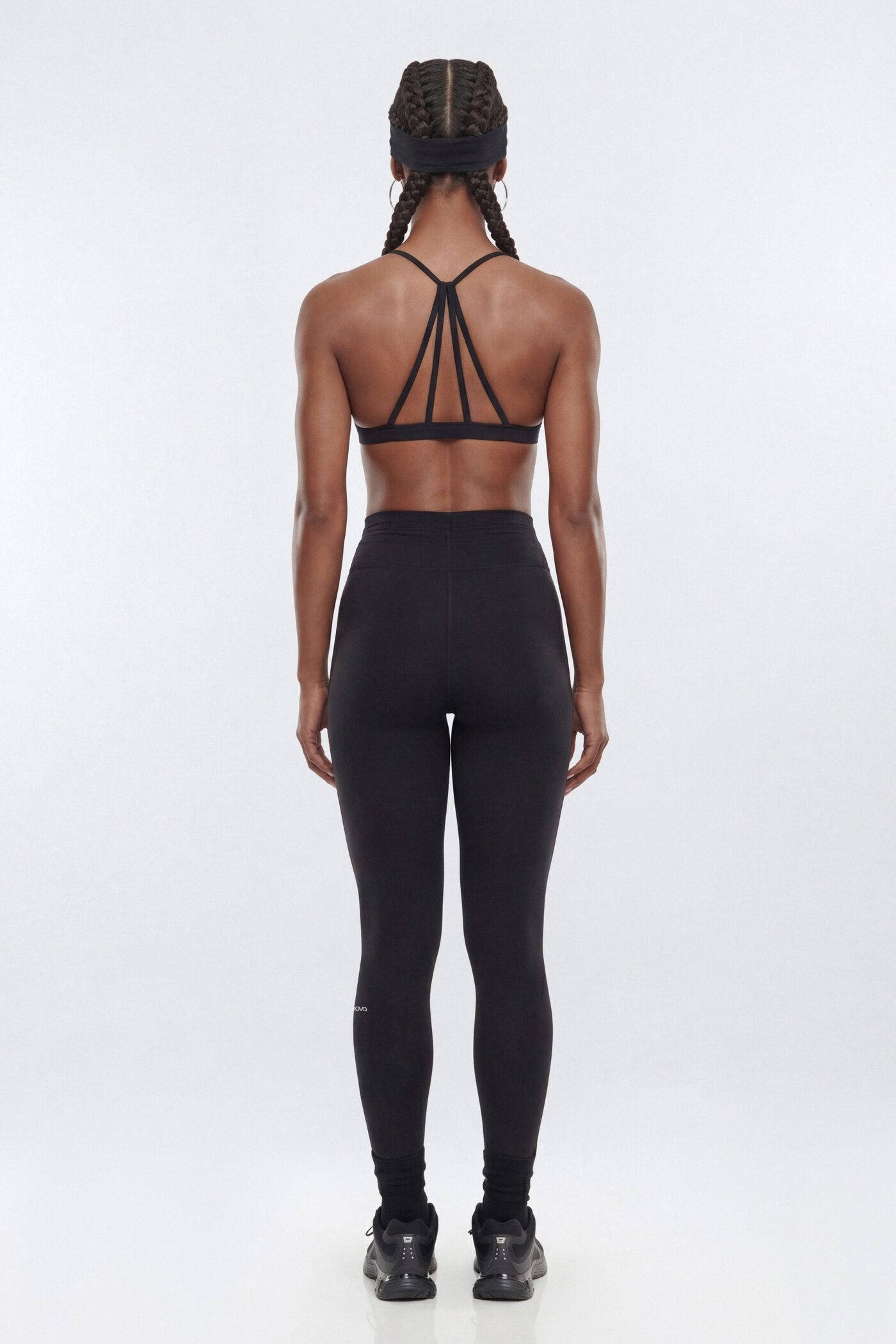 ProStretch™ 27″ High Rise Drawstring Legging - Black