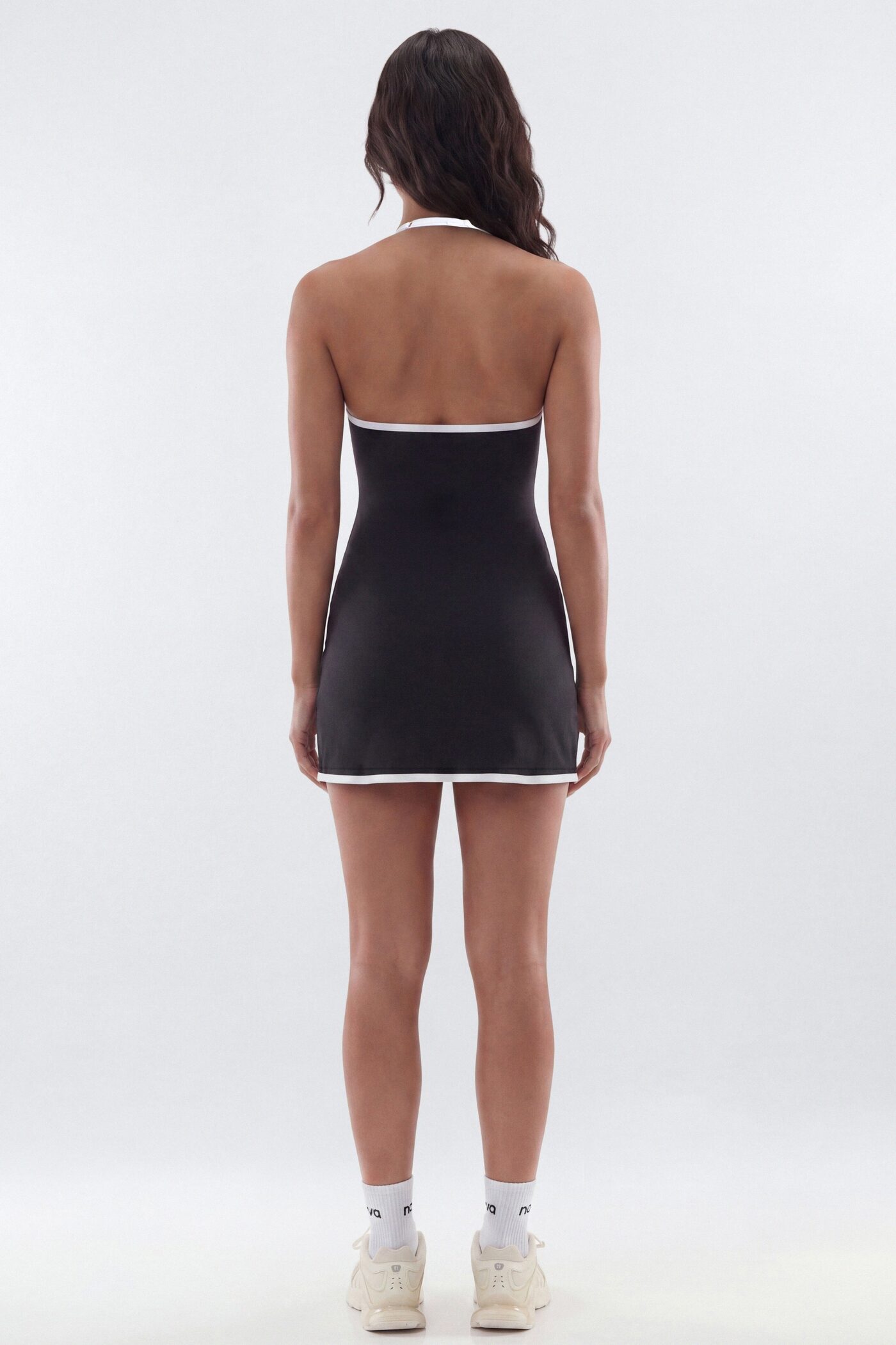 ProStretch™ Halter 2 in 1 Active Dress - Black