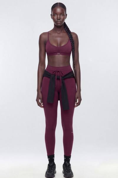 ProStretch™ Adjustable Strap Back Sports Bra - Merlot
