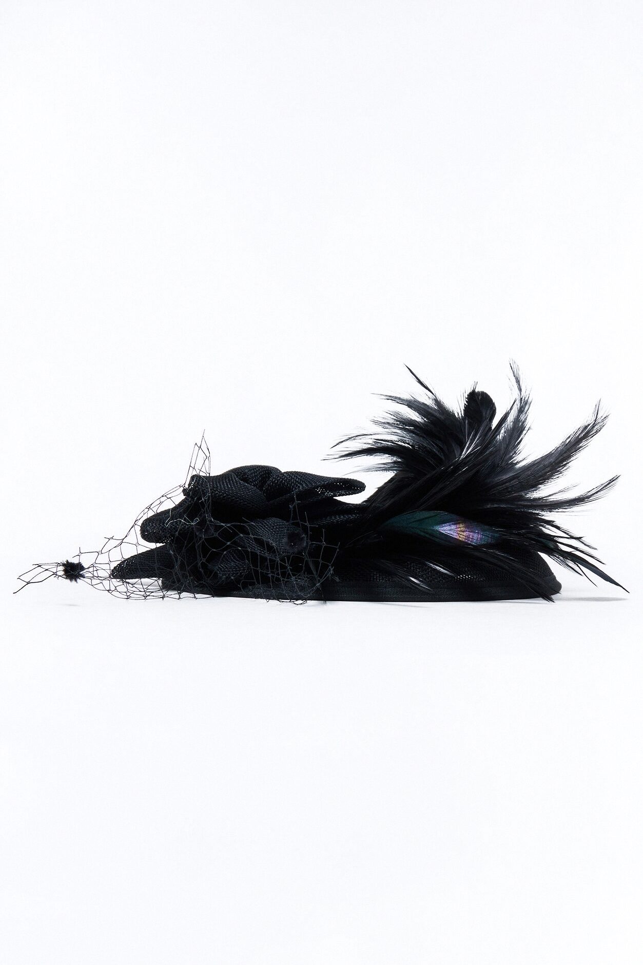 Talk Derby To Me Fascinator - Black