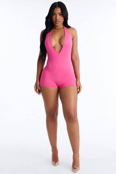 Iconic Babe Romper - Pink