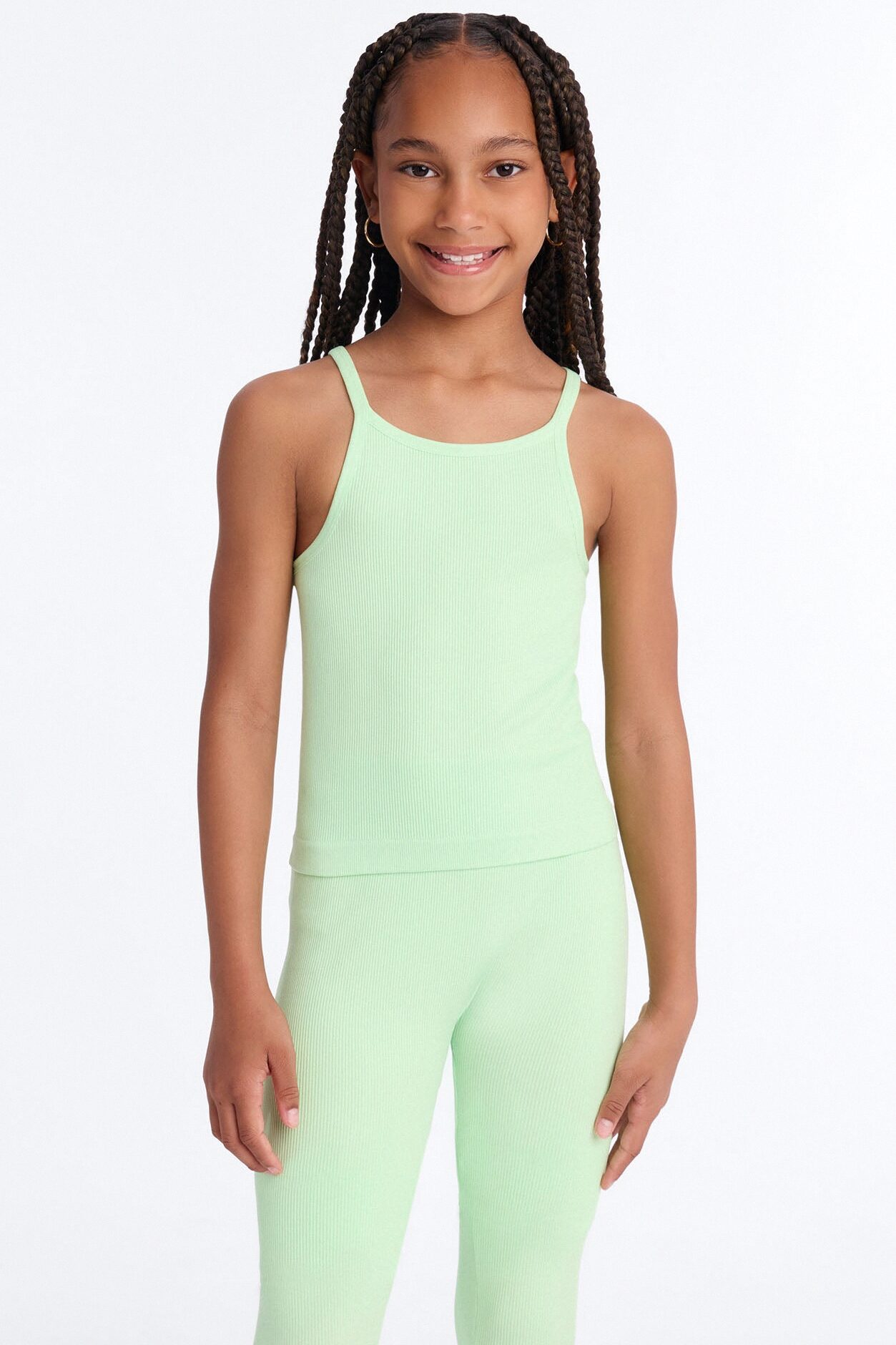 Mini Empowered Performance Seamless Legging Set - Sage