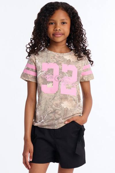Mini Dara Camo Short Sleeve Jersey - Camouflage