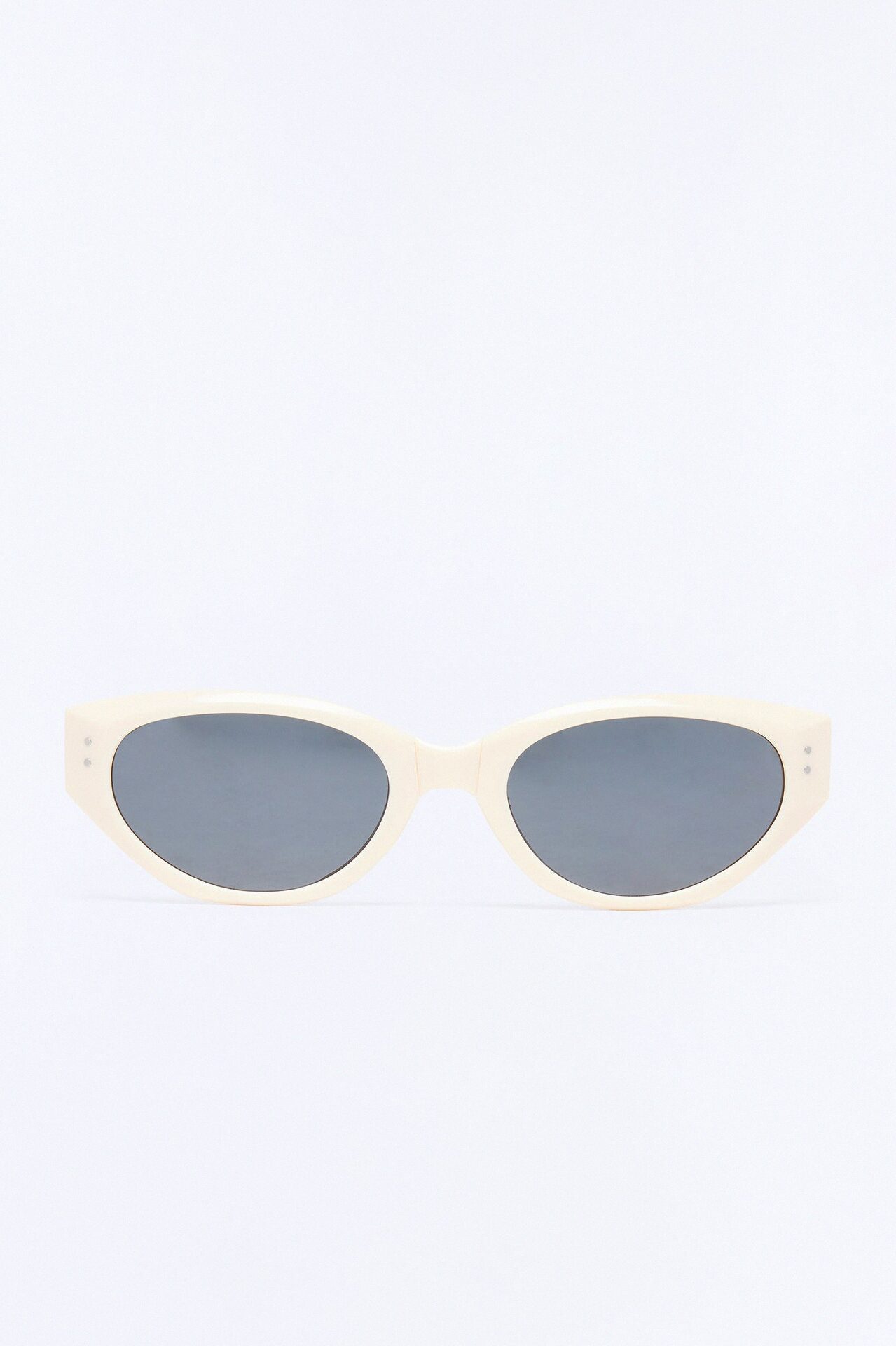 Sunny In So Cal Packable Sunglasses - Ivory