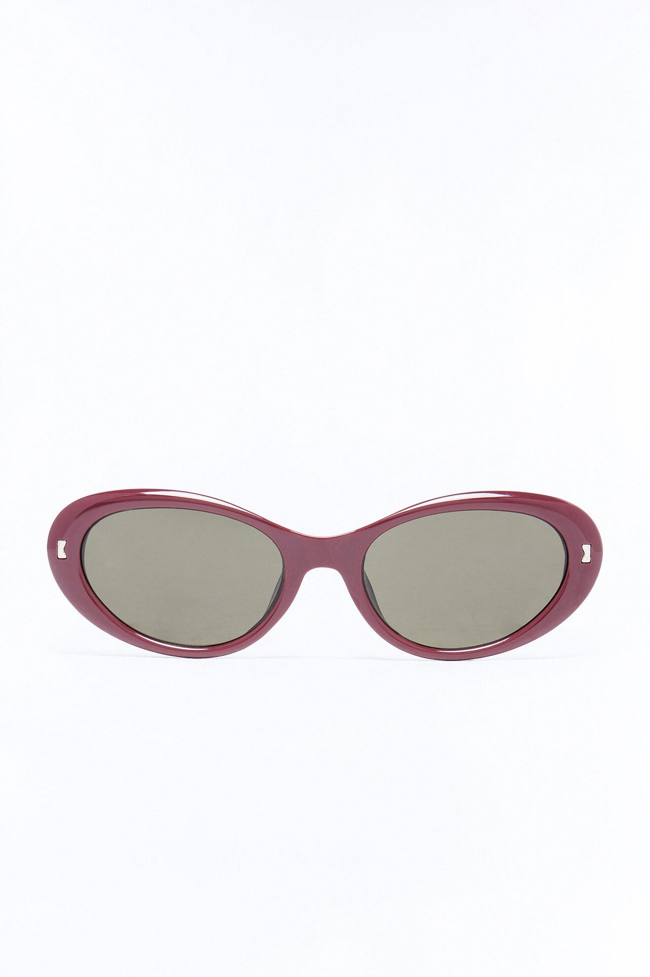 Looking Like A Lady Sunglasses - Burgundy