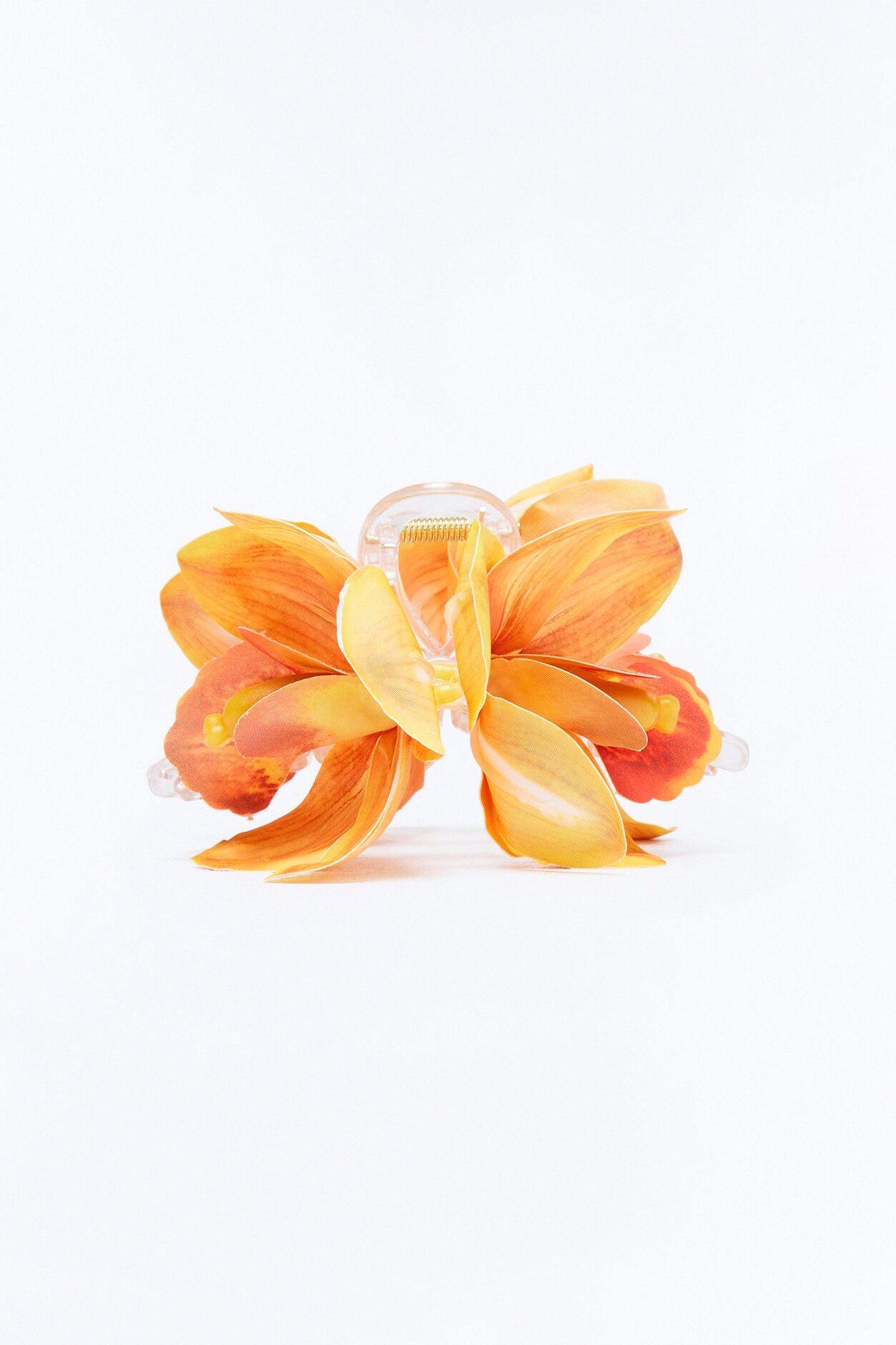 Tropical Sunset Hair Claw Clip - Orange