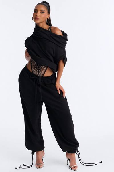 Alexa Jogger Pant Set - Black