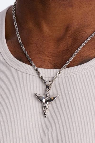 Stay Blessed Necklace Set - Silver