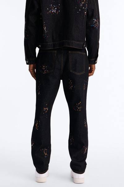 Slim Studio Paint Jeans - Dark Wash