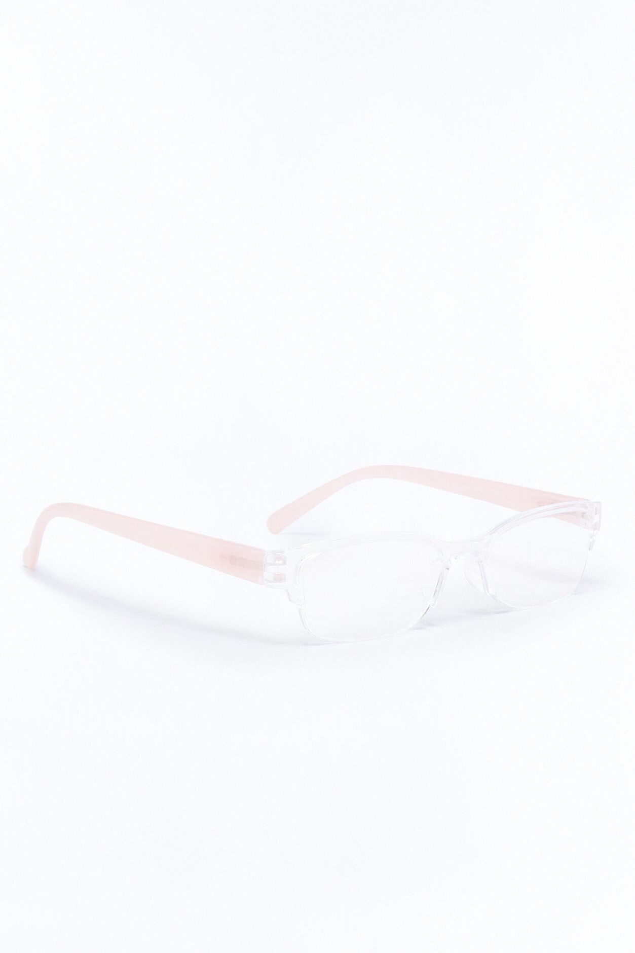 Berry Buttercup Reader Glasses - Clear/Pink