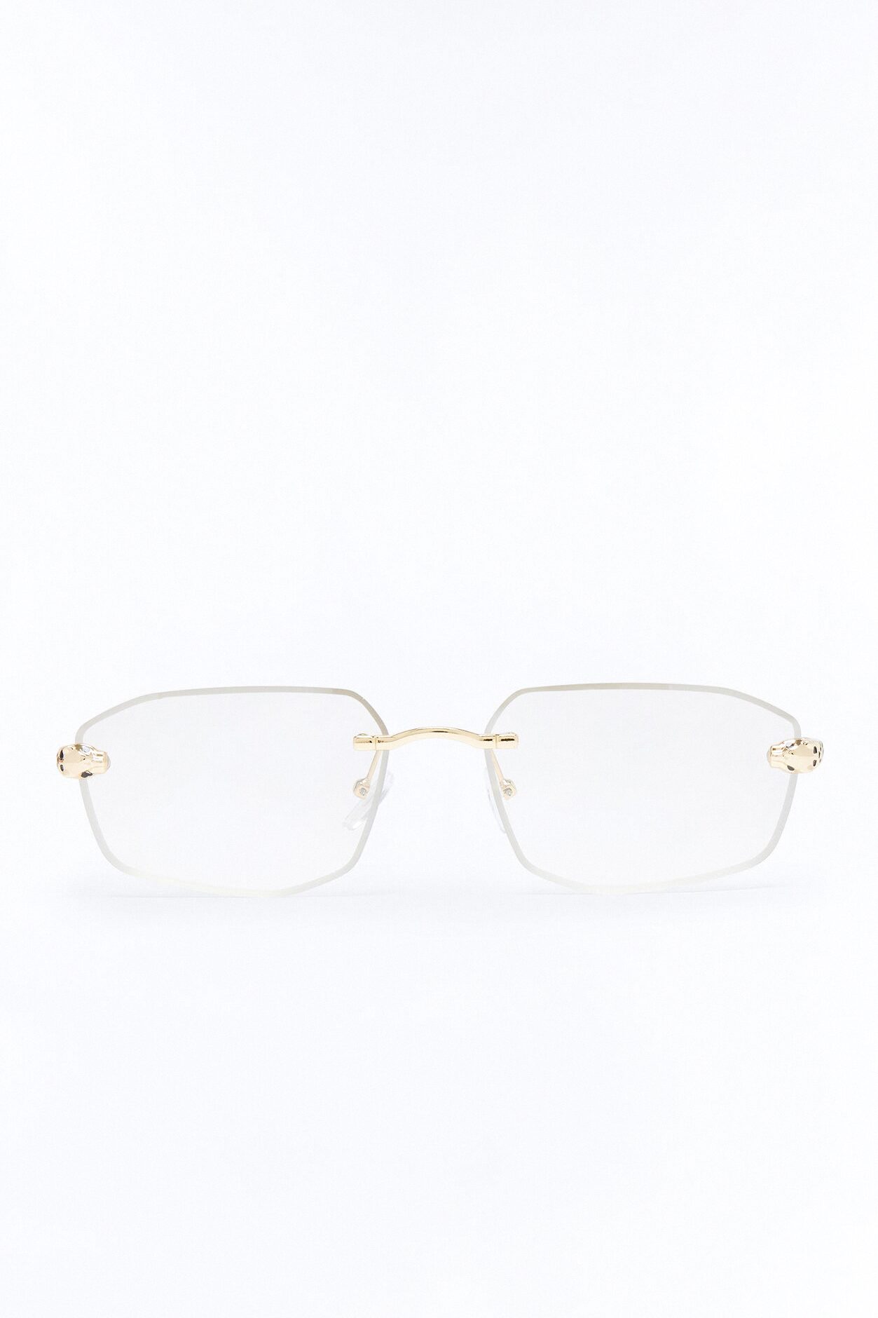 Set Me Free Sunglasses - Gold/Clear