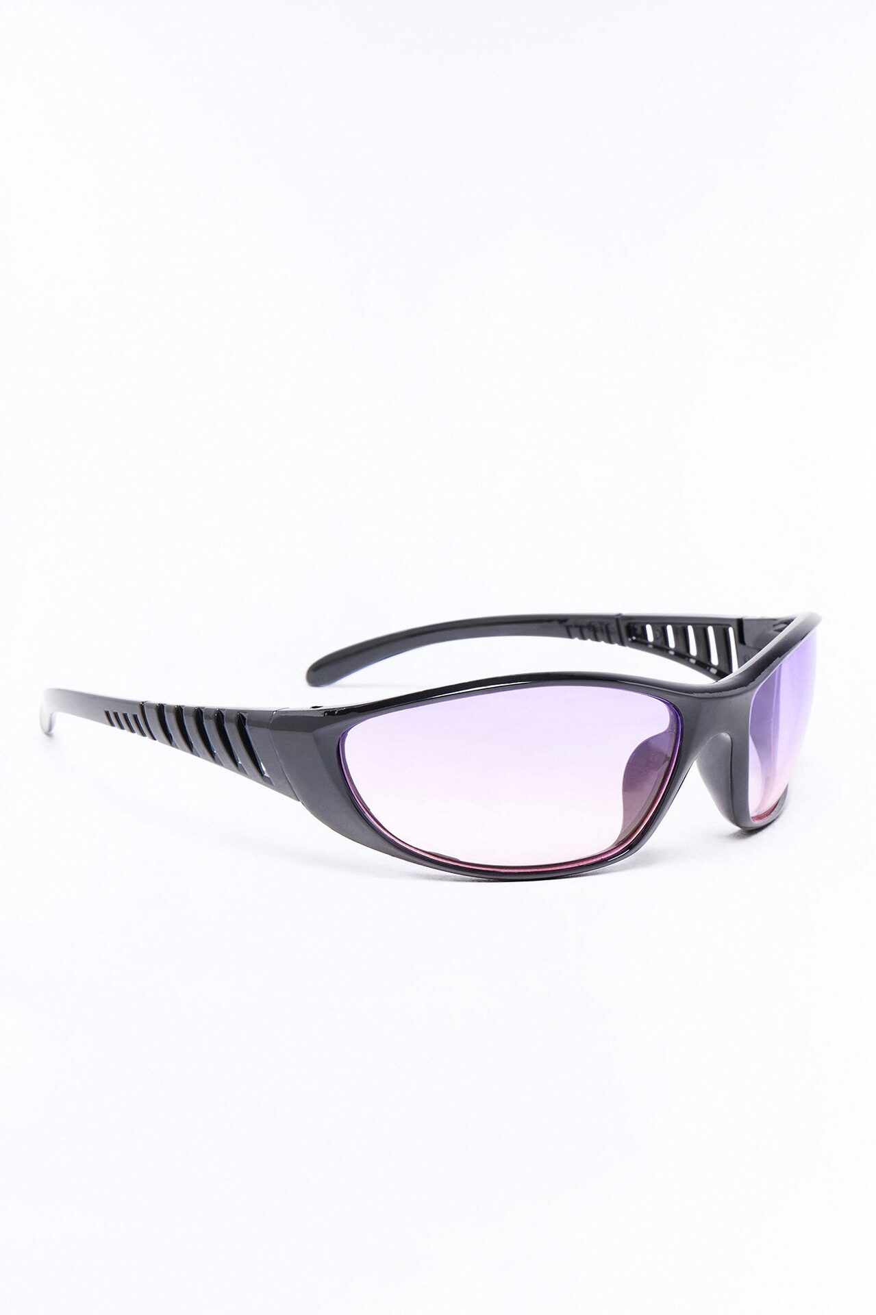 Chic And Speedy Sunglasses - Black/Pink