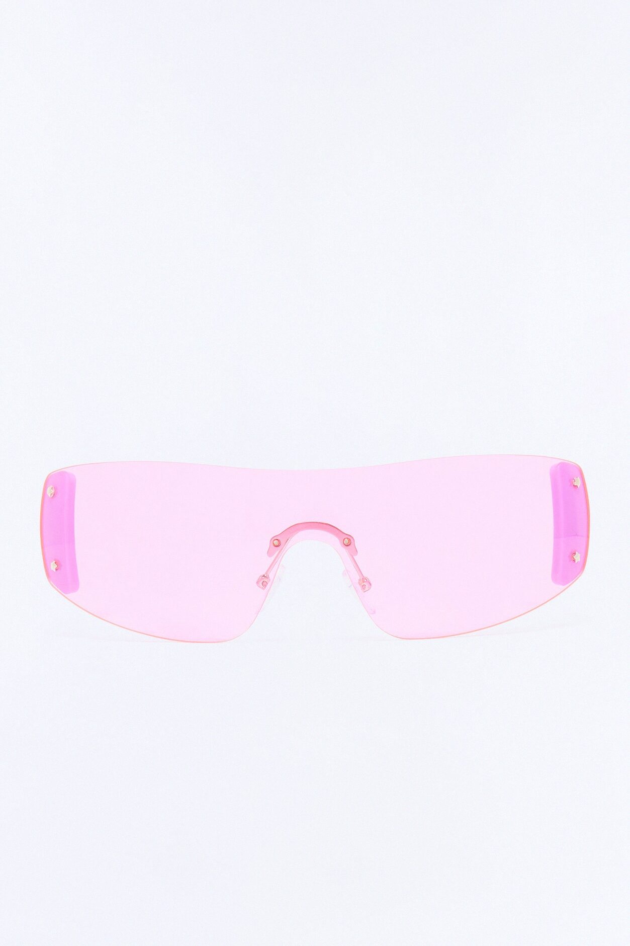 Baddie Blaze Sunglasses - Pink/combo