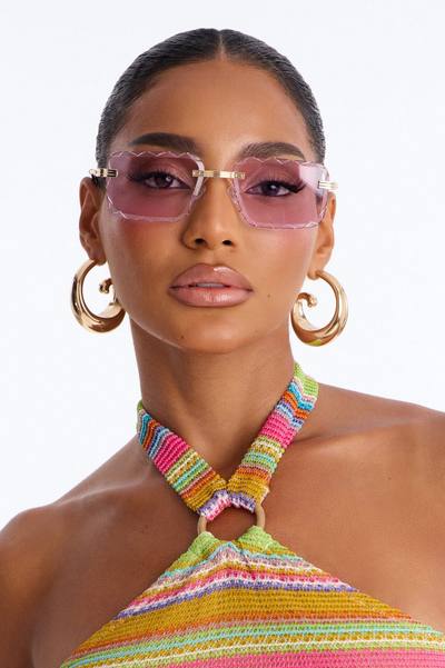 Poolside Pop Sunglasses - Purple