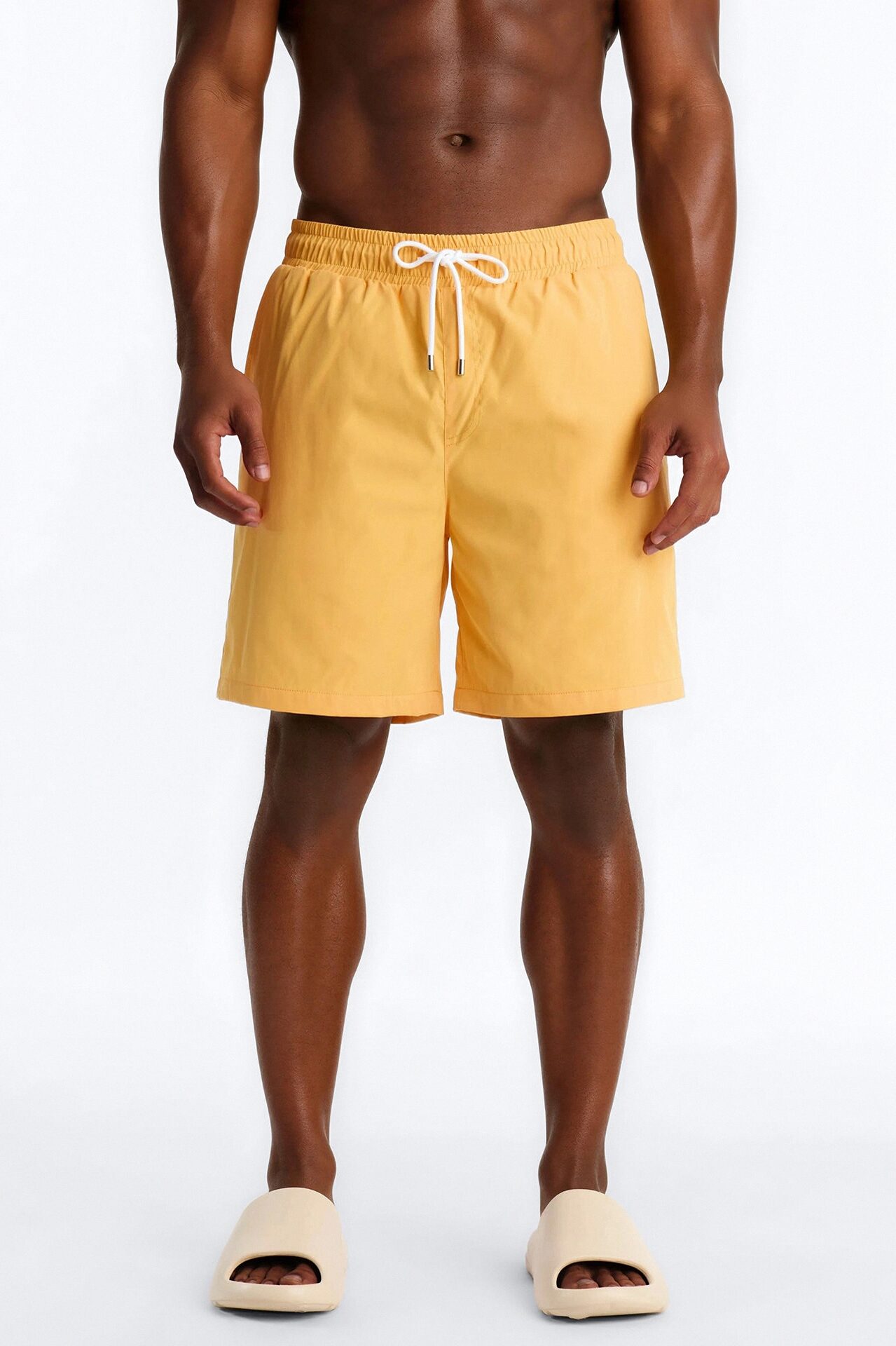 Wild Island Reactive Swim Trunk 7″ - Orange