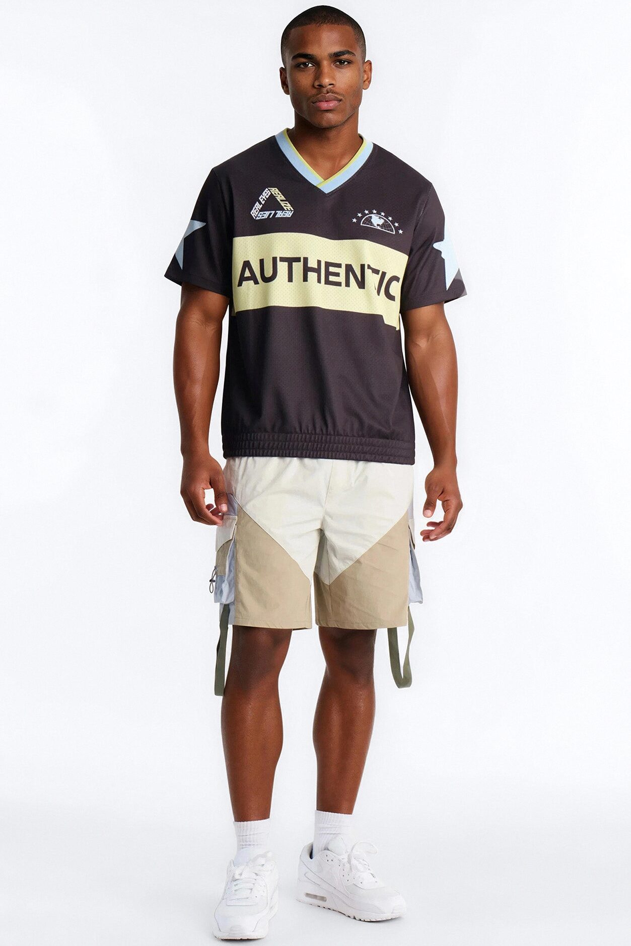 Affirmation Cargo Colorblock Short - Multi Color