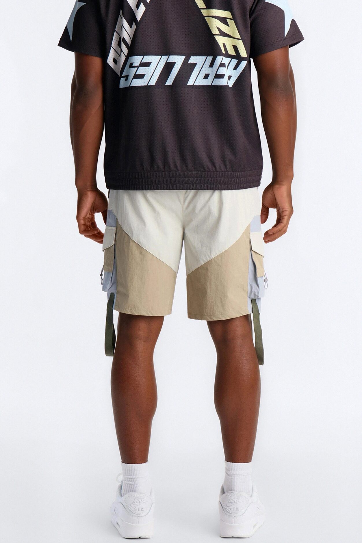 Affirmation Cargo Colorblock Short - Multi Color