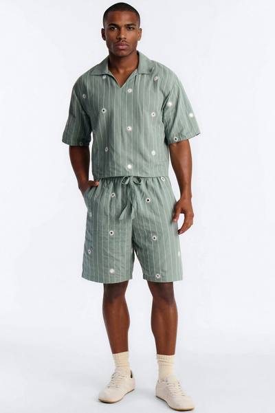 Relaxed Mirror Mirage Short - Olive