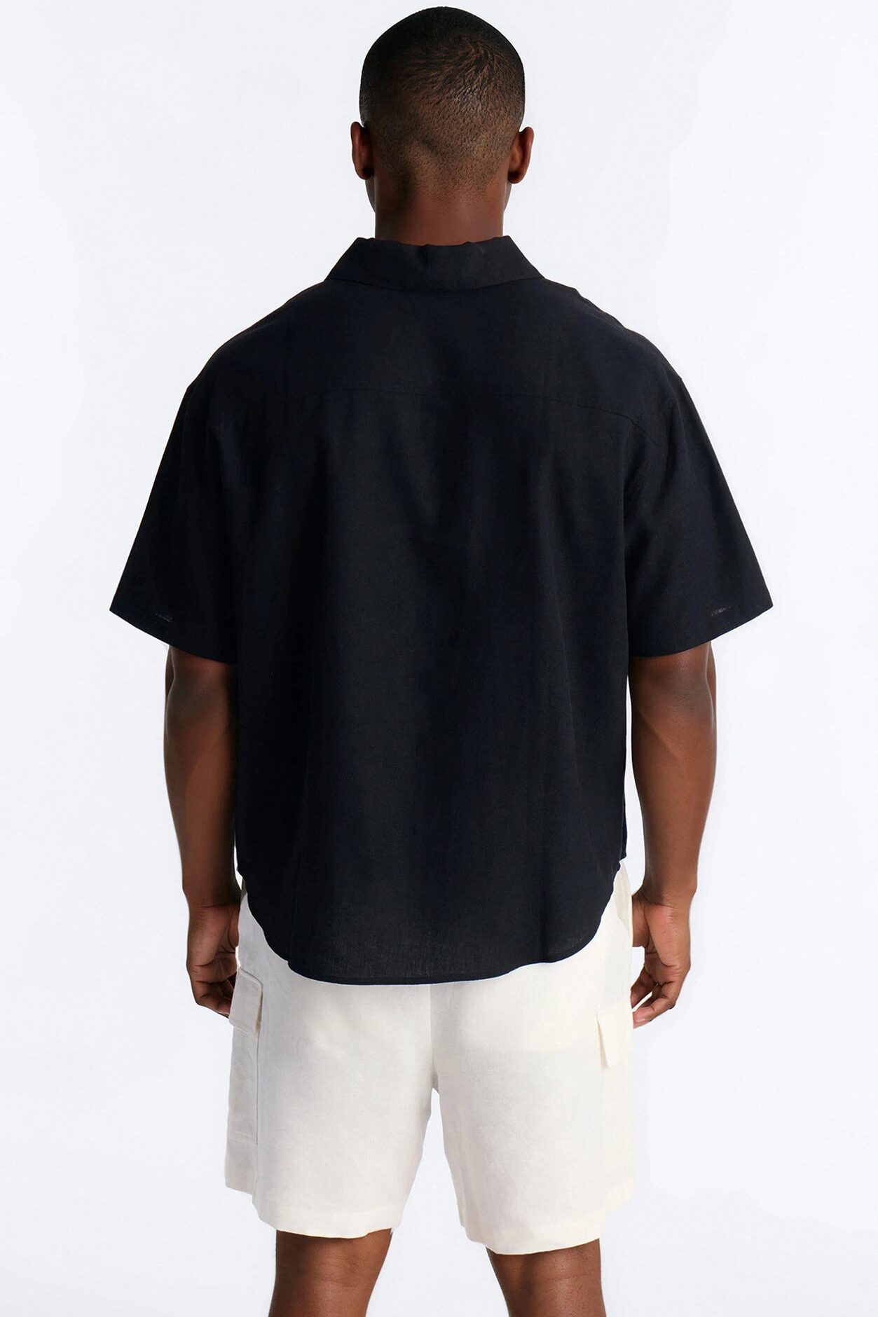 Bahamas Easy Flow Short Sleeve Shirt - Black