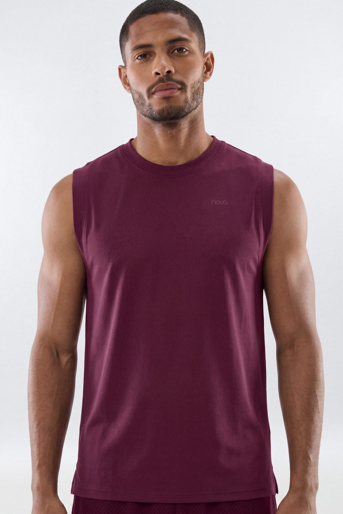 HexTech™ Active Muscle T-Shirt - Merlot
