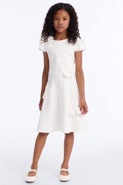 Mini Flawless Flowers Forever Dress - White