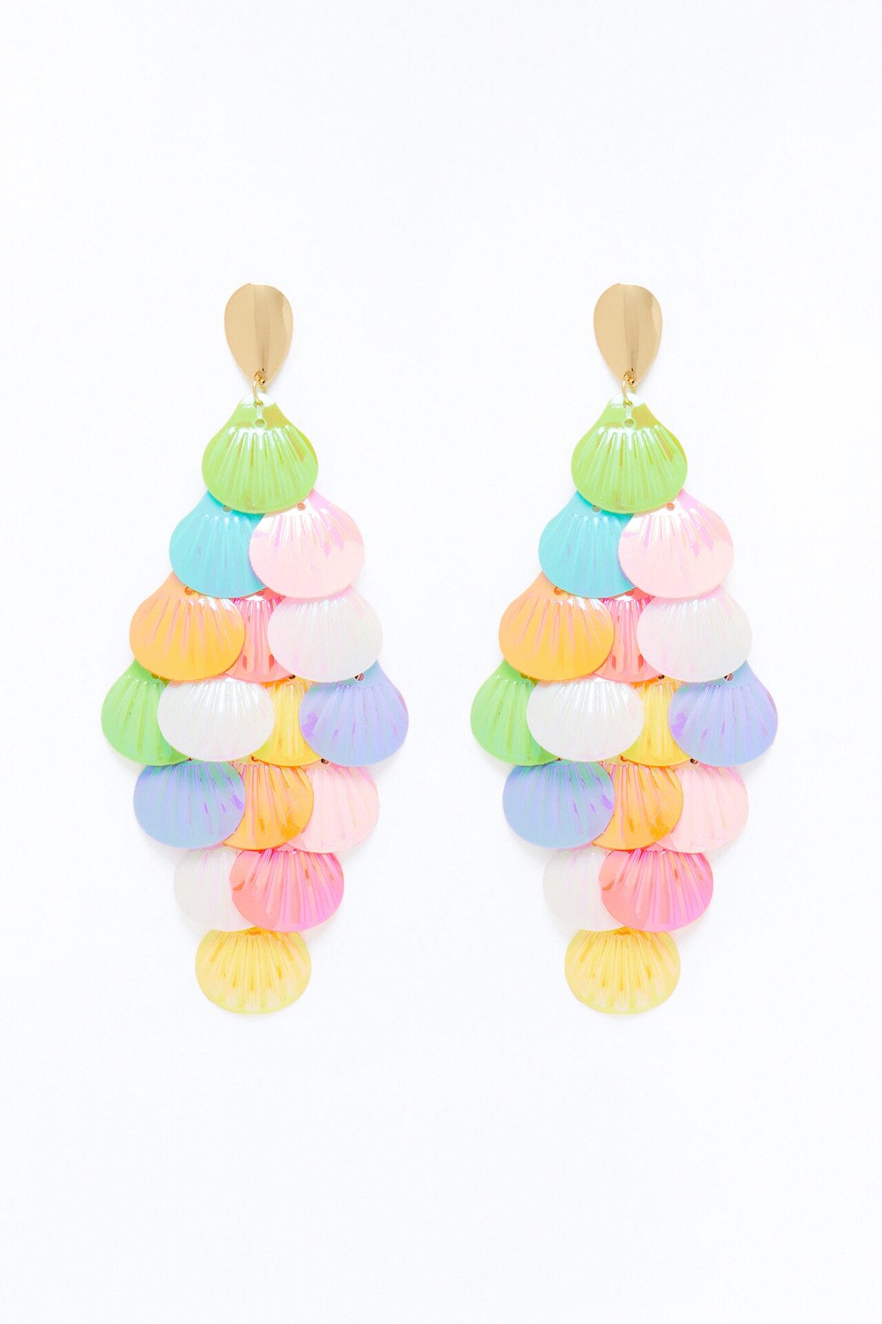 Magic In The Sea Earrings - Multi Color