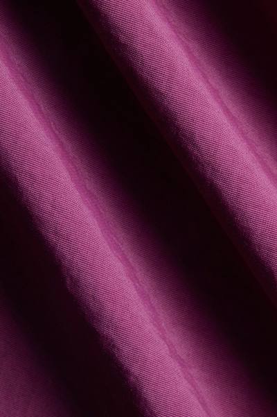 CoreNylon Short Sleeve Quarter Zip Jacket Top - Merlot