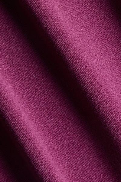 ProStretch™ Crop V-Neck Short Sleeve Sports Top - Merlot
