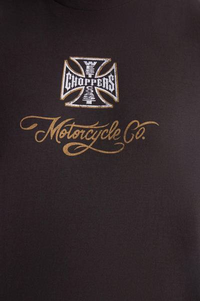 West Coast Choppers Motorcycle Club Muscle Tee - Black Wash