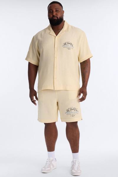 Relaxed La Dolce Vita Short - Yellow