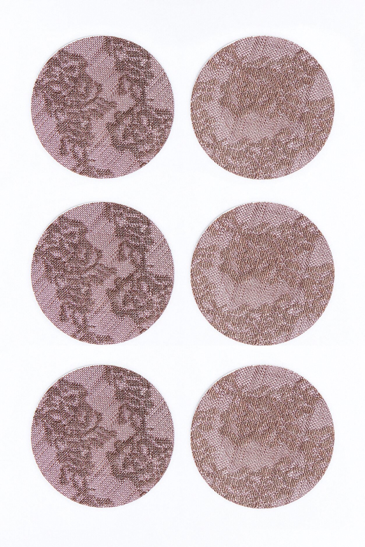 My Discretion Round Nipple Covers - Tan