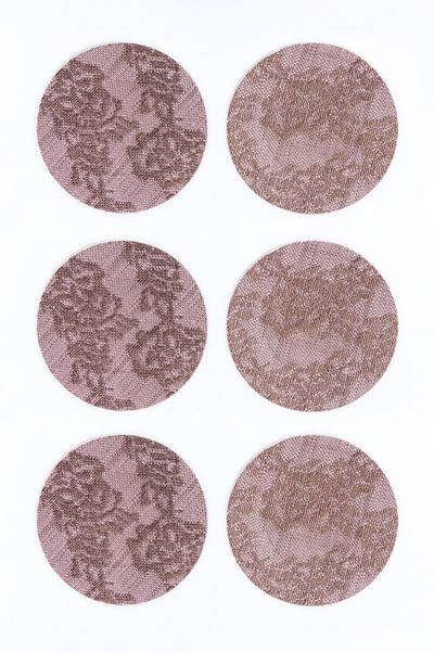 My Discretion Round Nipple Covers - Tan