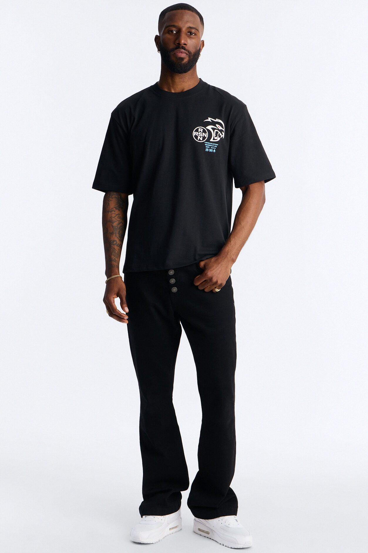 Dodge Hellcat Raise Hell Short Sleeve Tee - Black