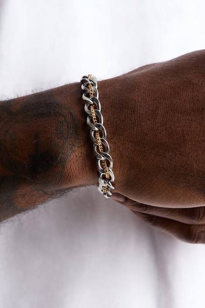 Endless Flow Link Bracelet - Silver/Combo