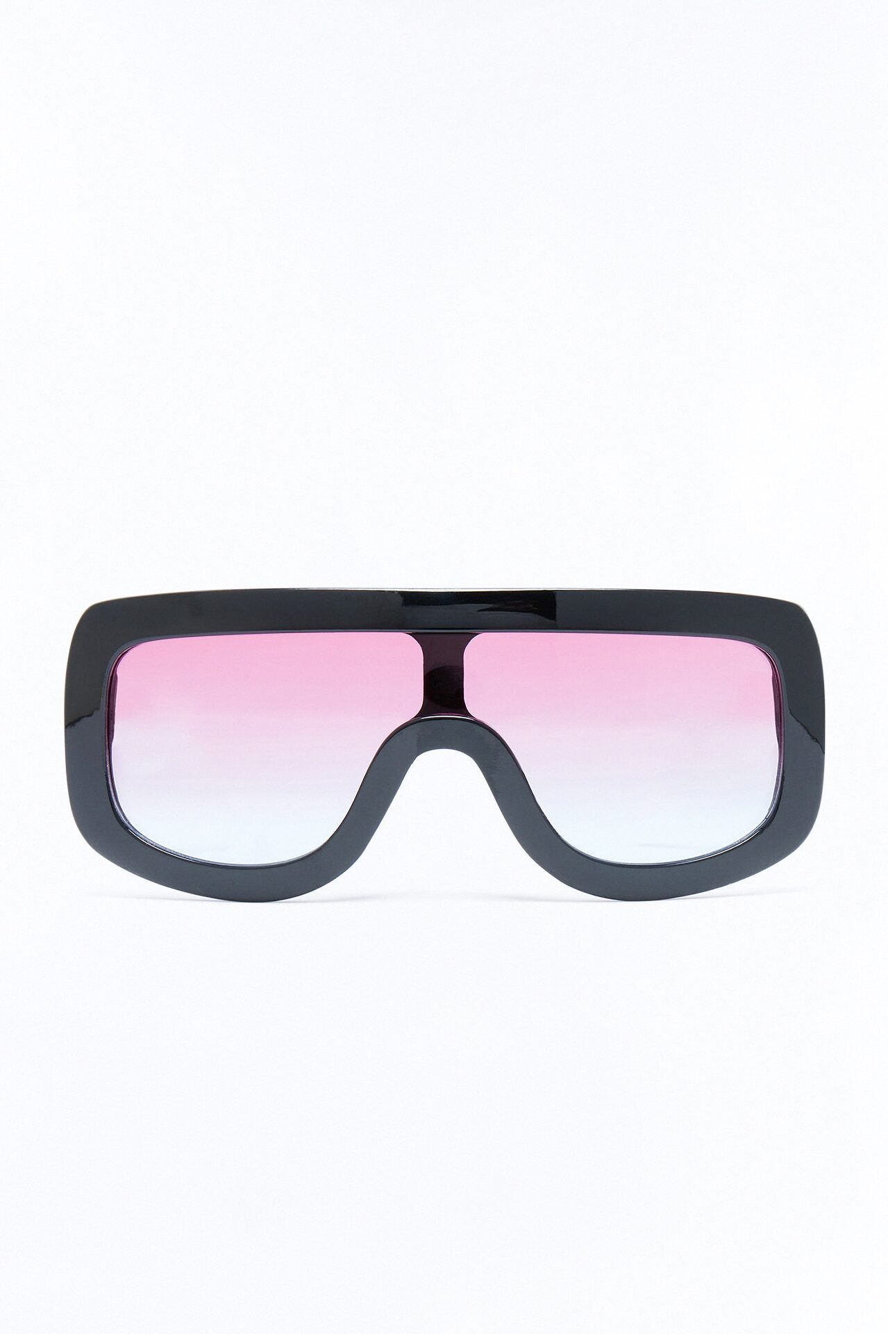 Summer Runway Sunglasses - Black/Pink
