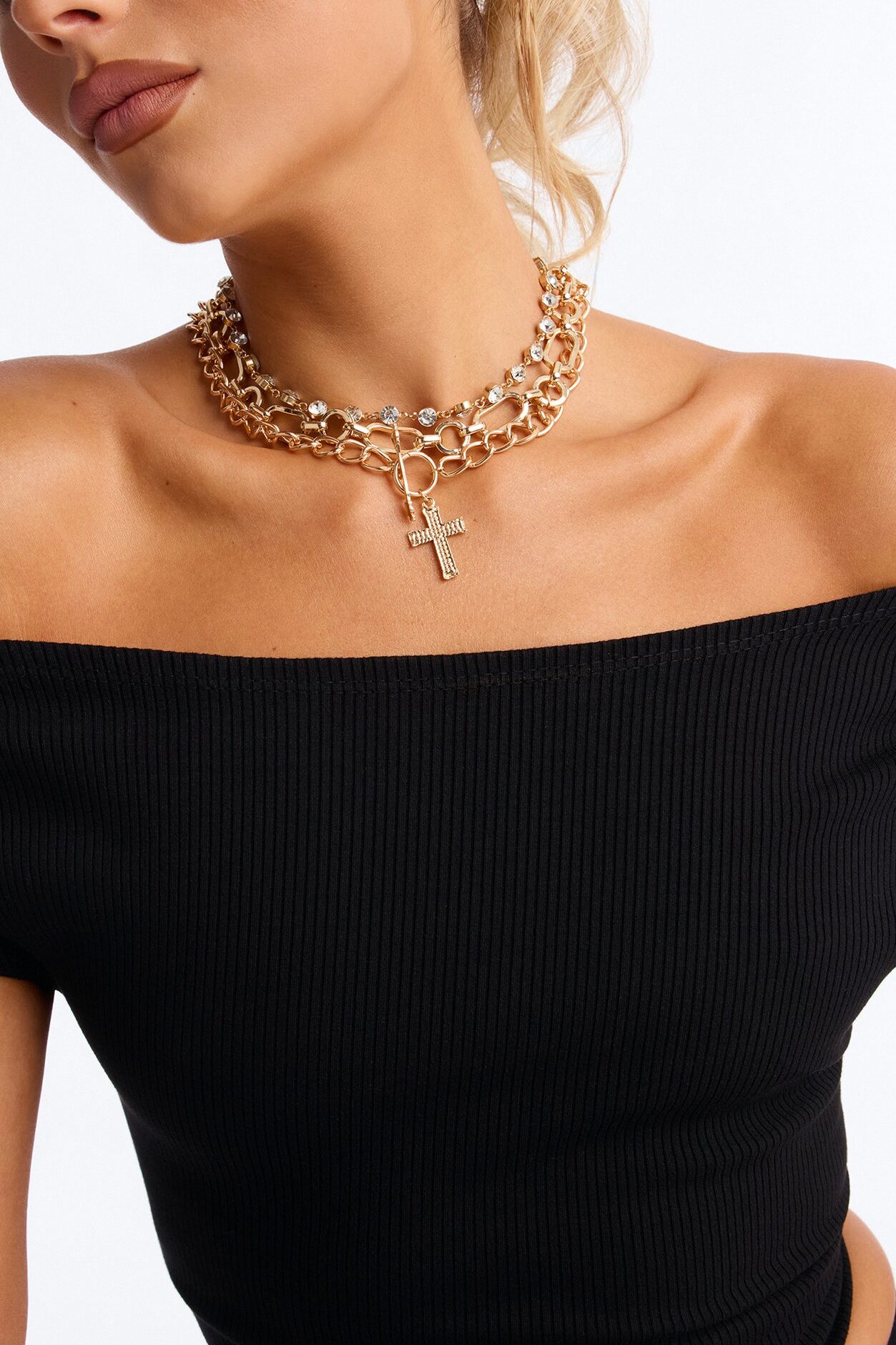 Own Your Throne Layered Neckalce - Gold