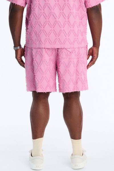 Relaxed Sahara Stripe Short - Mauve