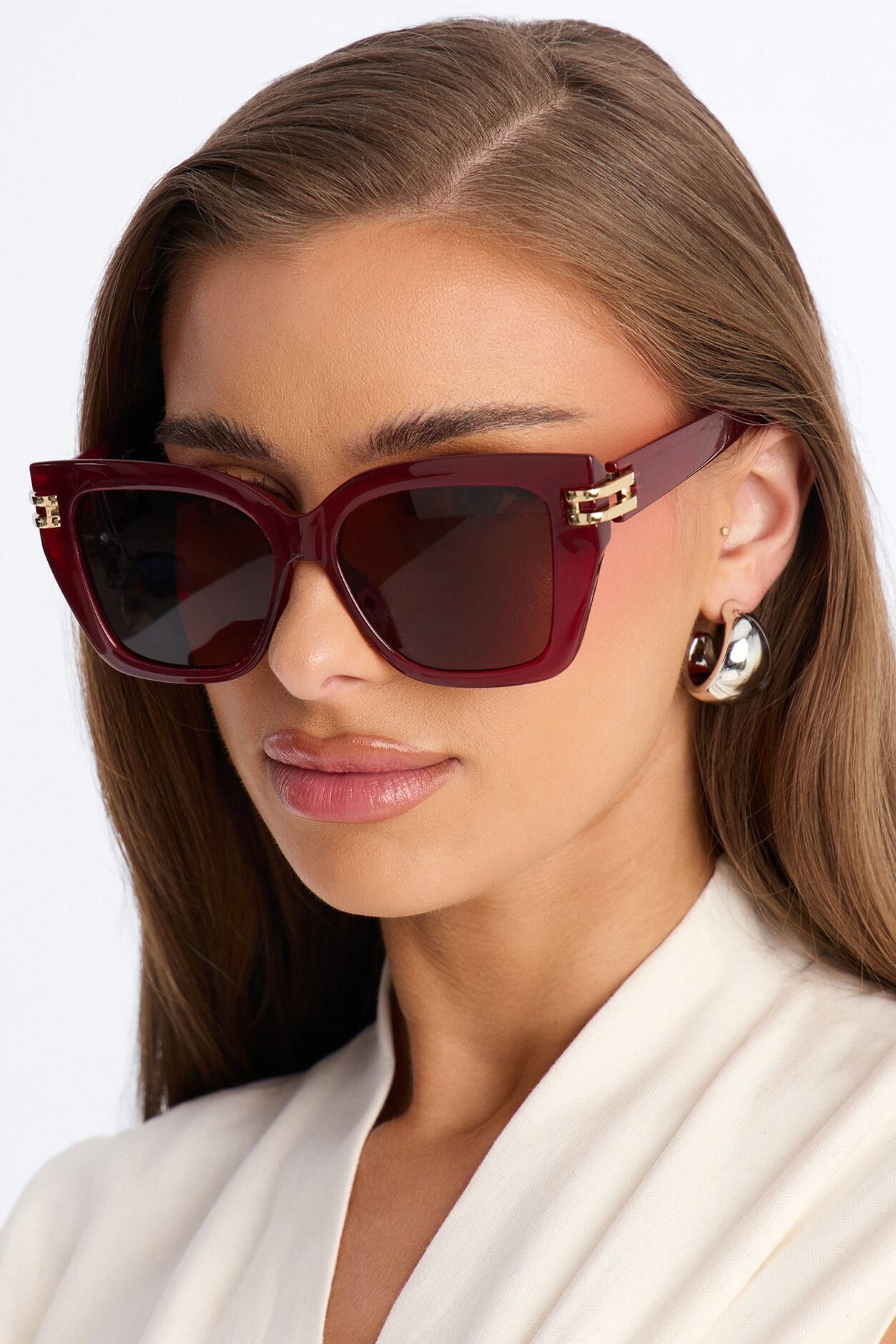 High Class Sunglasses - Red
