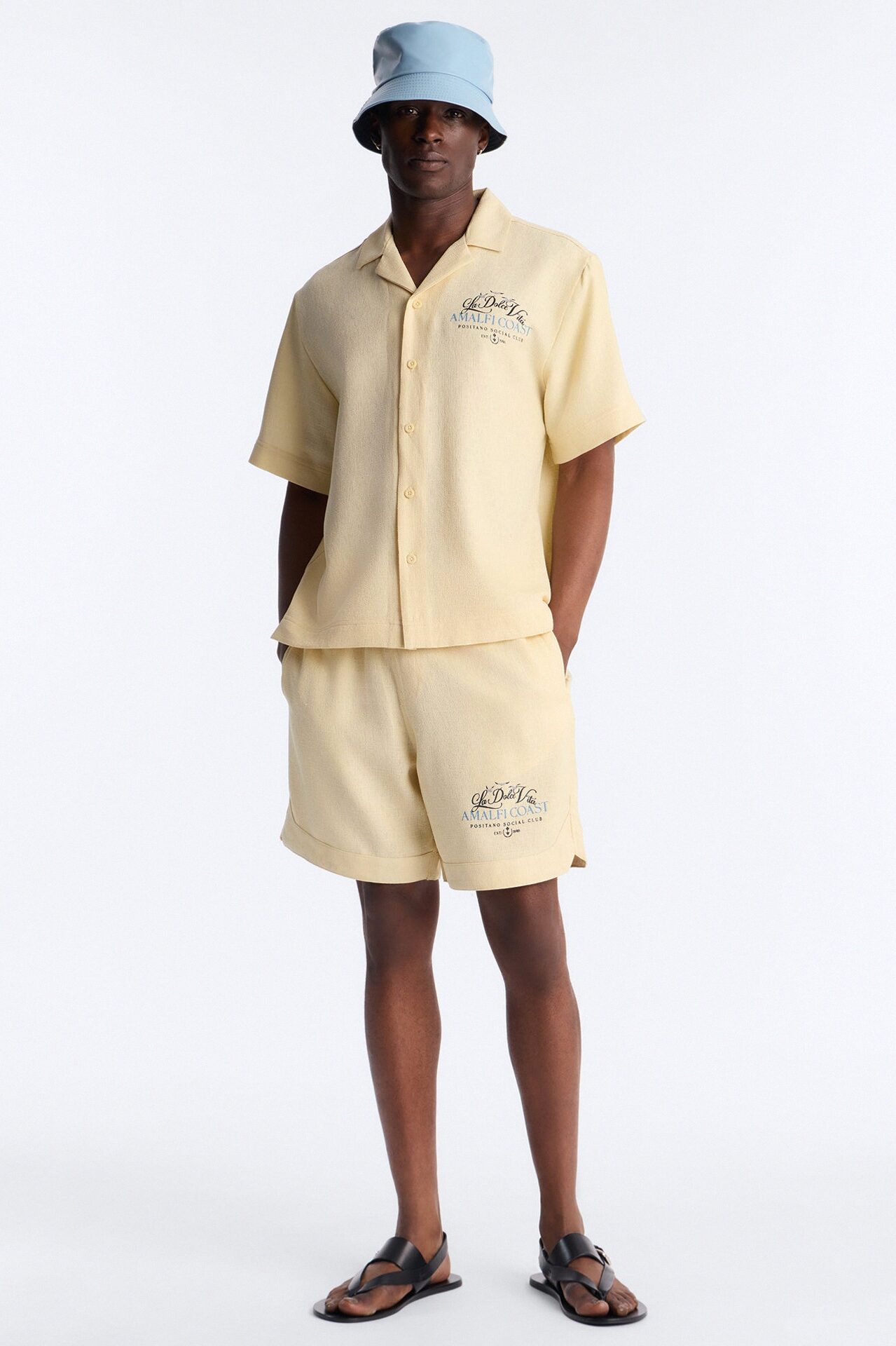 Relaxed La Dolce Vita Short - Butter Yellow