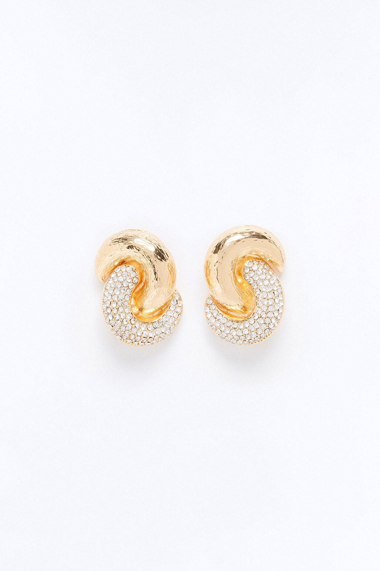 Day And Night Earrings - Gold