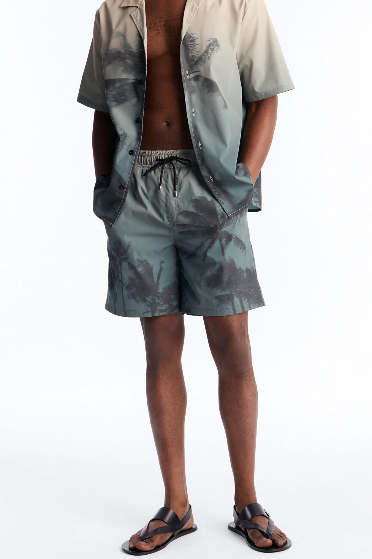 Moab Breeze Swim Trunk 7″ - Taupe