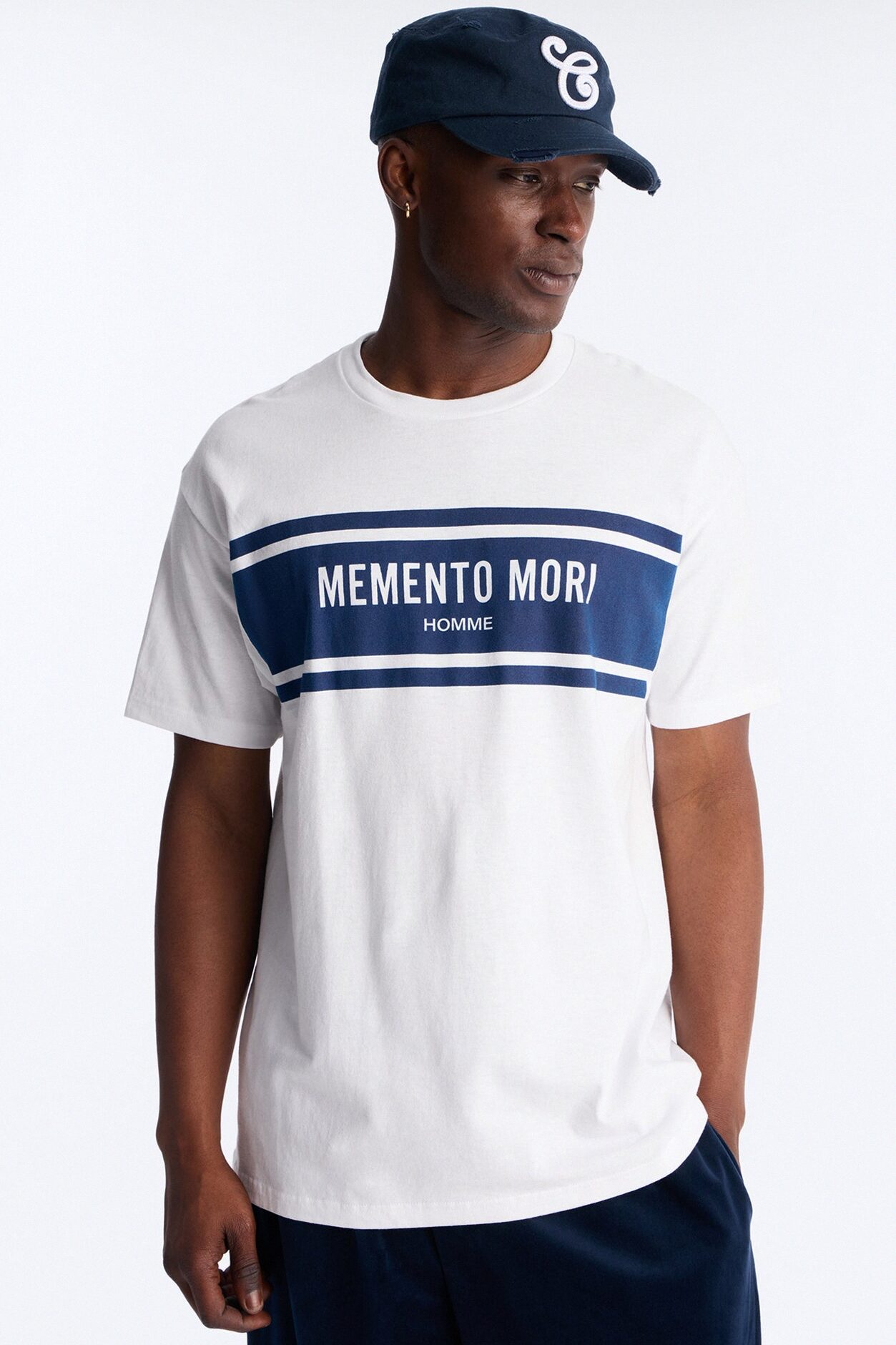 Memento Mori Oversized Short Sleeve Tee - White