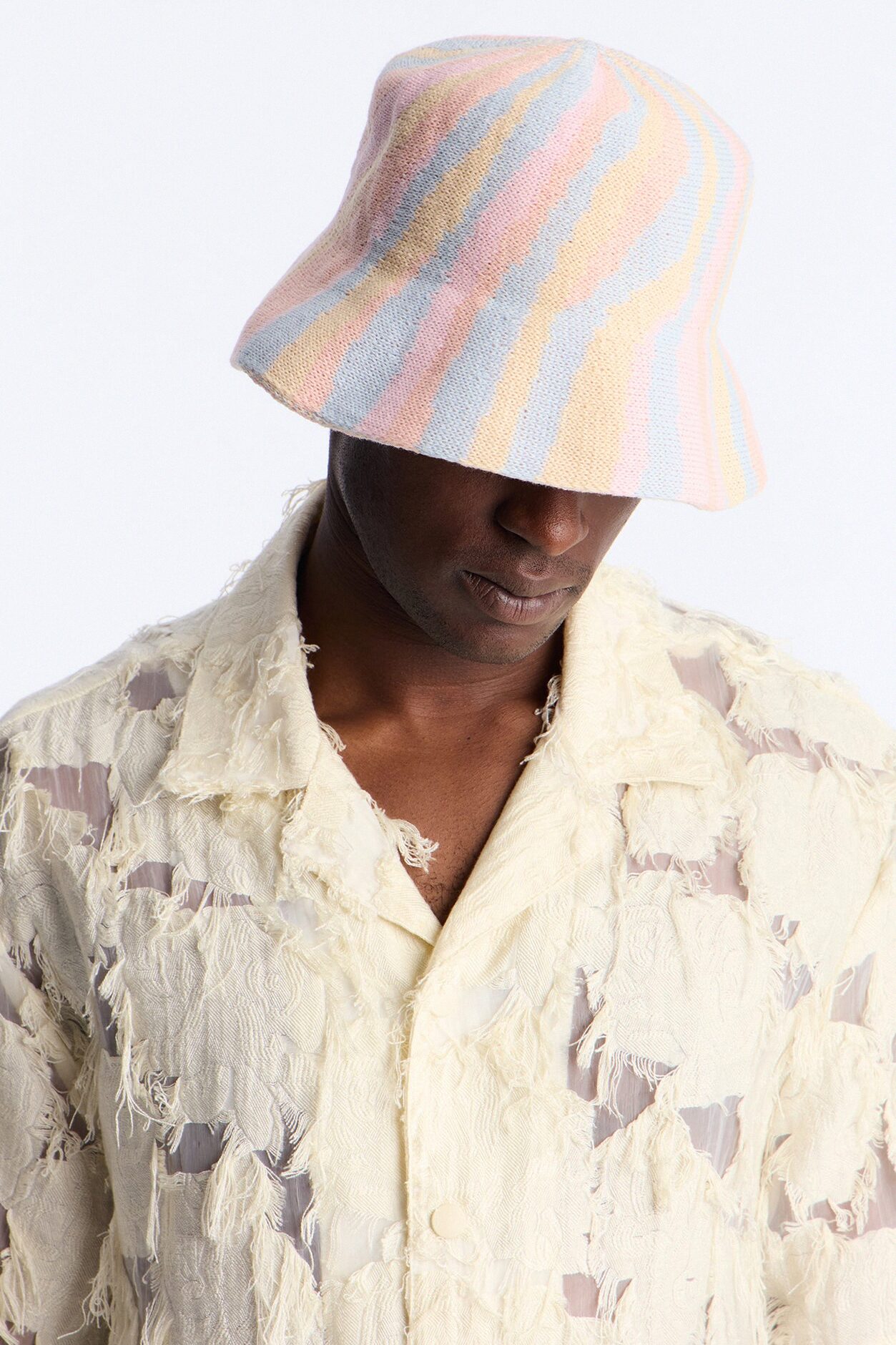 Groove To The Waves Bucket Hat - Multi Color