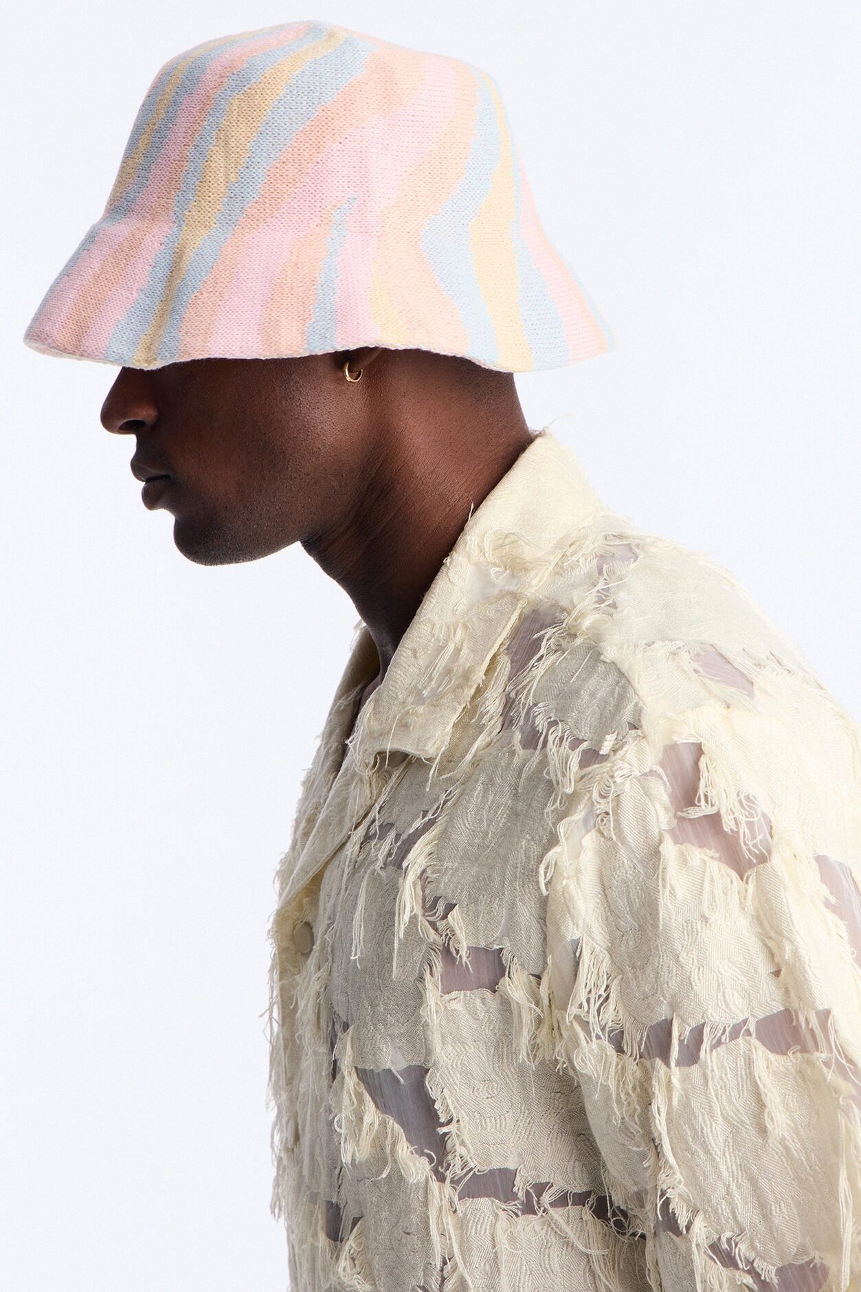 Groove To The Waves Bucket Hat - Multi Color