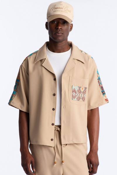 Suburban Rebel Button Up Shirt - Multi Color