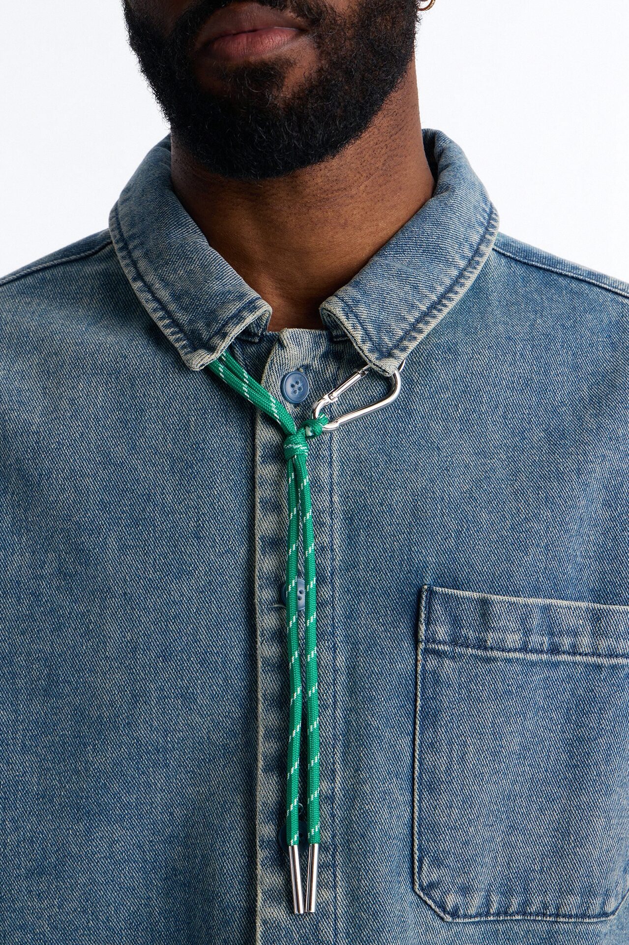 Traveling Nomad Bolo Necklace - Green